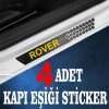 Rover özel Oto Kapı eşikleri Sticker Karbon 4 Adet