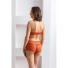 BRALET SÜTYEN BOXER TAKIM KİREMİT (BRF31813)