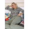 Beruflic Kadın Uzun Kol Penye Pijama Takım 4206