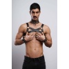 Gay Fantazi Giyim, Erkek Partywear, Tecnowear, Erkek Göğüs Harness- BRFM55