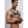 Gay Fantazi Giyim, Erkek Partywear, Tecnowear, Erkek Göğüs Harness- BRFM55