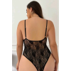 Beruflic Siyah Dantel Özel Tasarım Babydoll 66086