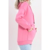 Baskılı Unisex Sweat Pembe