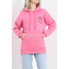 Baskılı Unisex Sweat Pembe