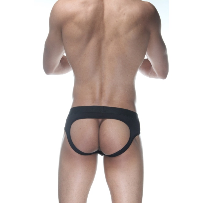 Siyah Jockstrap Erkek İç Giyim