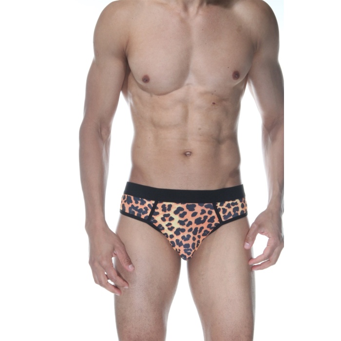 Leopar Jockstrap Fantezi İç Giyim