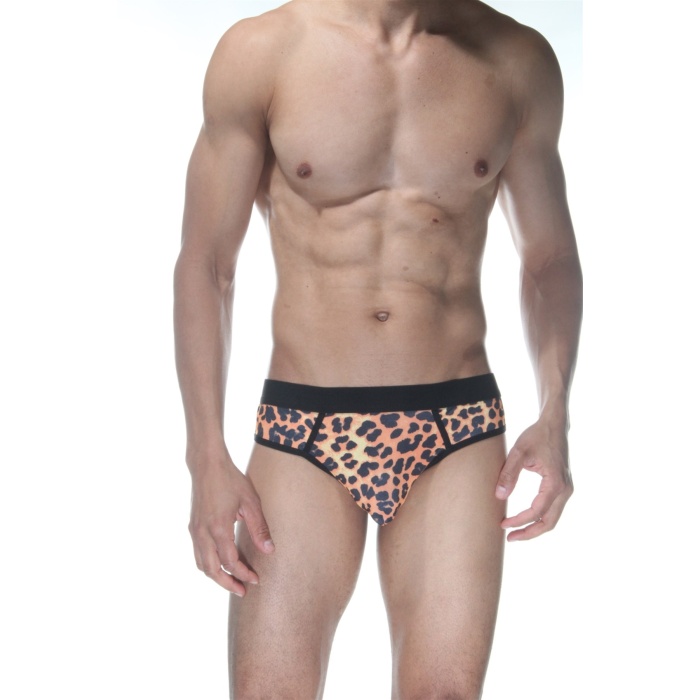 Leopar Jockstrap Fantezi İç Giyim