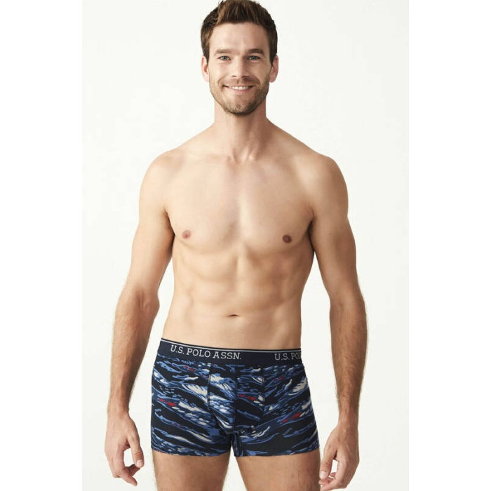 Baskılı Kısa Paça 3lü Boxer 80332