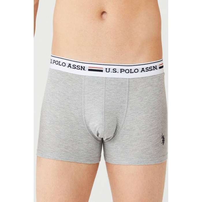 Bel Lastiği Baskılı Kısa Paça 3lü Boxer 80431