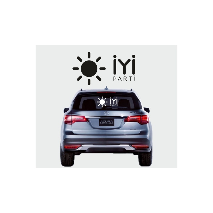 İyi Parti Logo Oto Sticker 35*20 Cm