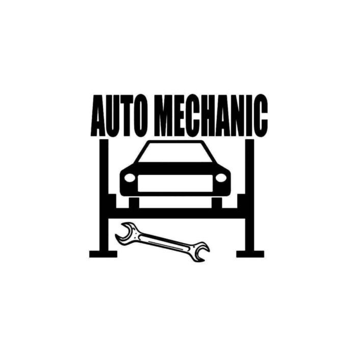 Auto Mechanic Oto Sticker 20 Cm