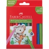 Faber-Castell Comfort Yıkanabilir Keçeli Kalem 10+2