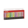 Penmark Fosforlu Kalem 12 Li Karışık Renk 4 Neon + 4 Pastel+4 Simli