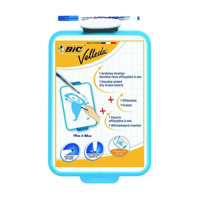 Bic Velleda Mini Beyaz Tahta + Kalem + Silgi