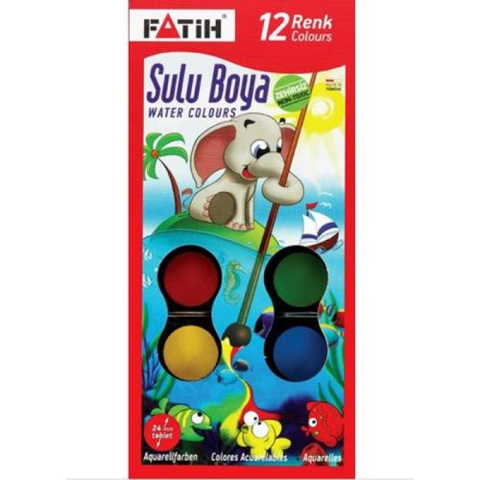 Fatih Suluboya 12 Li Tablet