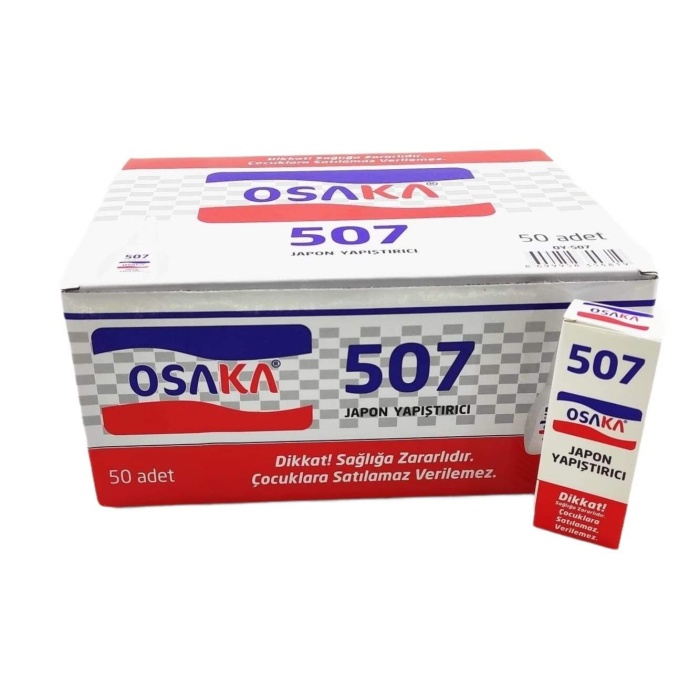 Osaka 507 Japon Süper Yapıştırıcı (50 Adetlik Kutu)