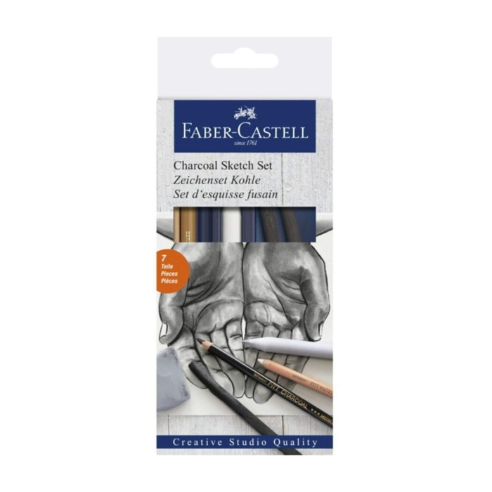 Faber-Castell Kömür Kalem Sketch Seti