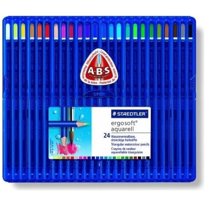 Staedtler Ergosoft Aquarell Kuruboya 24lü 156SB24