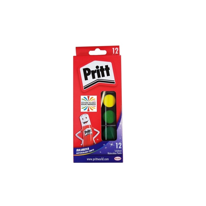 Pritt Sulu Boya Küçük Boy 12 Renk