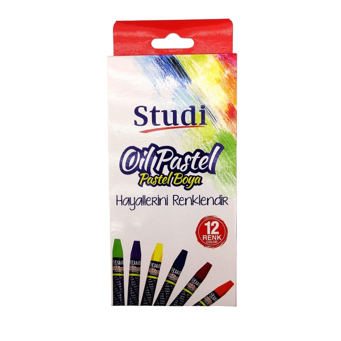 Studi Oil Pastel Boya 12 Renk