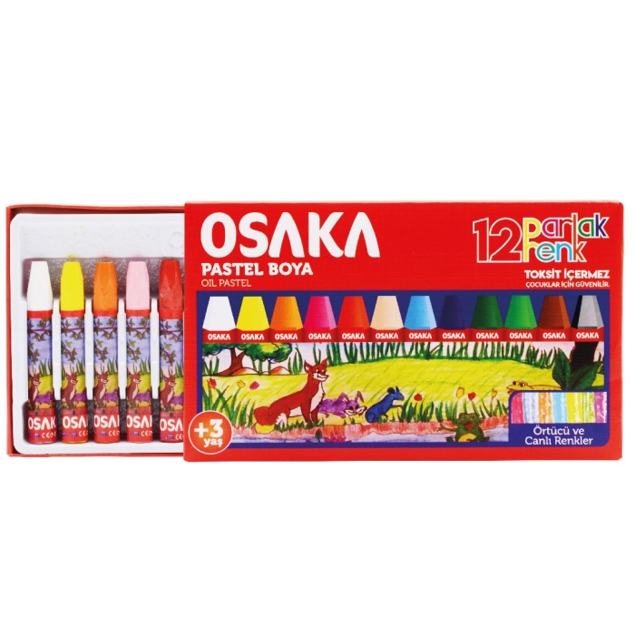 Osaka Öğrenci 4Lü Boyama Seti