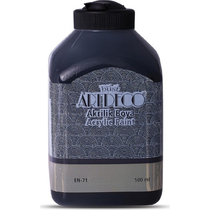 Artdeco Akrilik Boya 500 ml Siyah