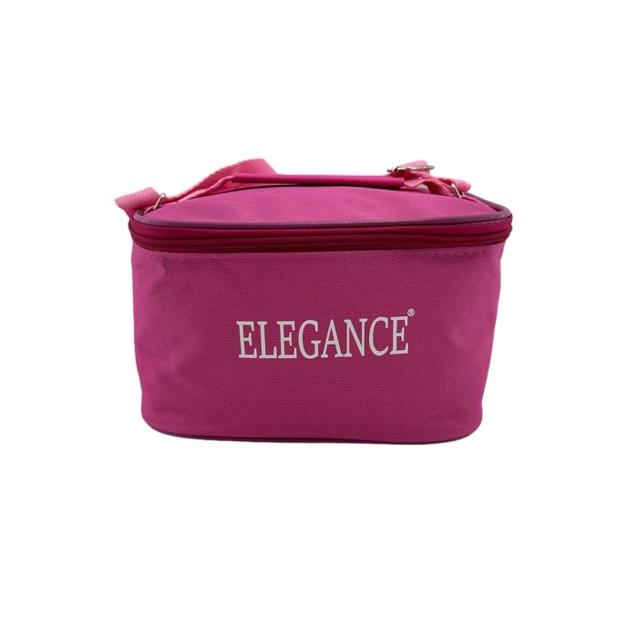 Elegance Termoslu Beslenme Çantası Pembe