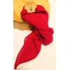 Monalisa Home Lüks Kırmızı Gösterişli Saç Flar Bandana