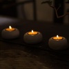 Yuvarlak Tealight Mumluk Silikon Kalıbı