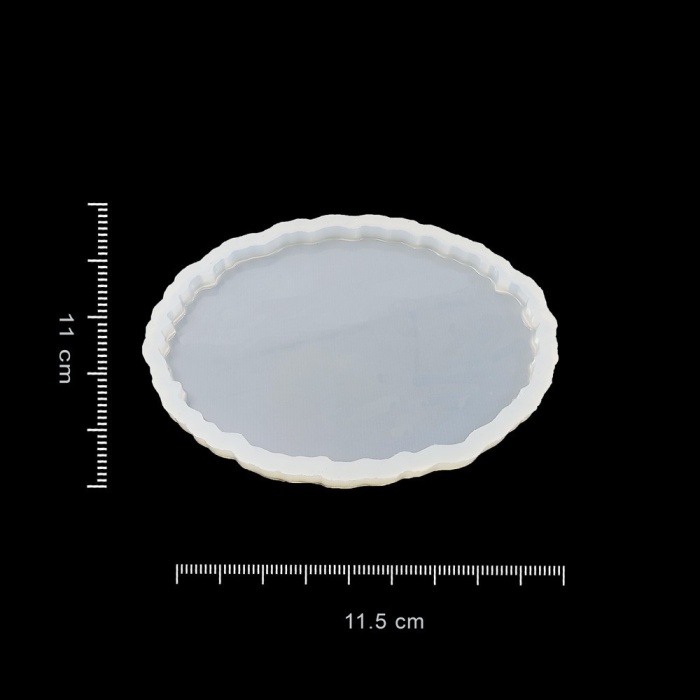 Bardak Altı Reçine Epoksi Kalıp - Oval - B5