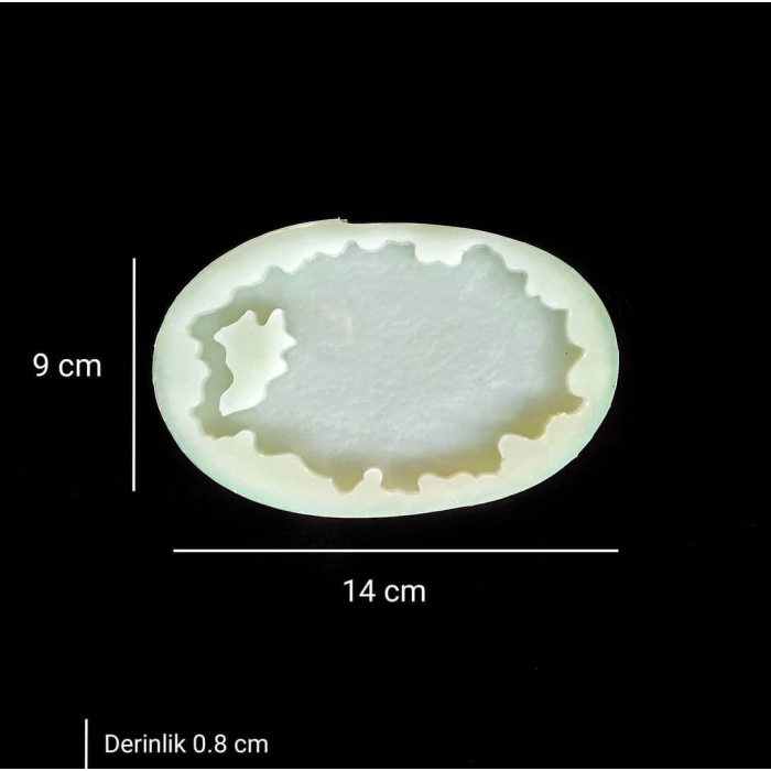 Kendinden Kulplu Bardak Altlığı