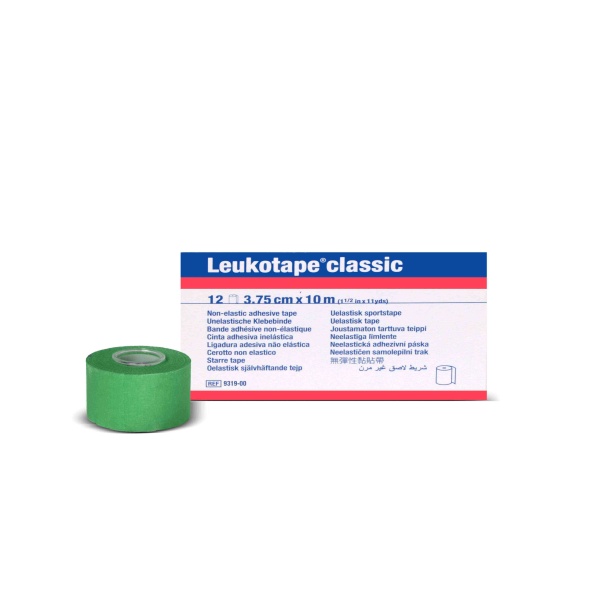 Leukotape Classic 3,75cm x 10m Yeşil 1 Adet Bsn Profesyonel Sporcu Tespit Bandı 1 Adet