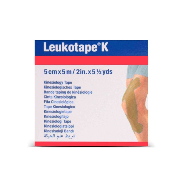 Leukotape K 5cm x 5m Bsn Profeyonel Kinesiotape Ten