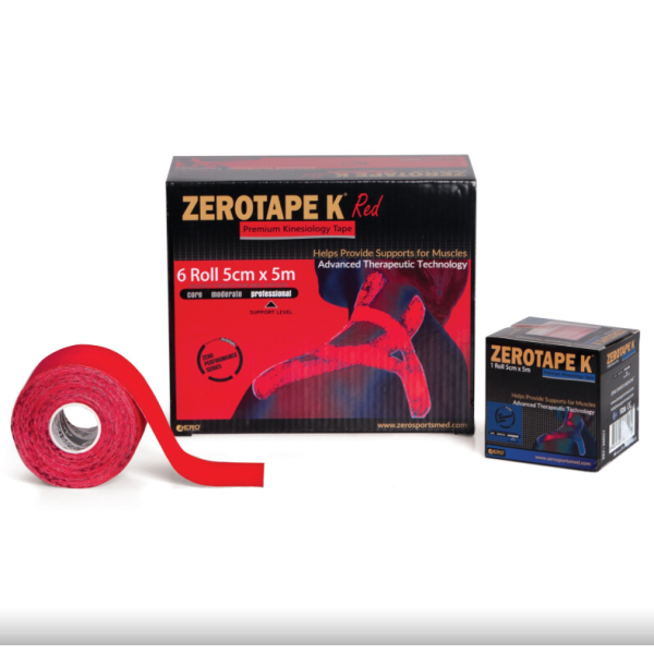 Zerotape K 5Cm X 5M Kırmızı