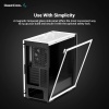 DEEPCOOL CH510-WH 650W ATX KASA