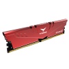 Team T-Force Vulcan Z Red 32GB (2x16GB) 3200MHz CL16 DDR4 Gaming Ram (TLZRD432G3200HC16FDC01)