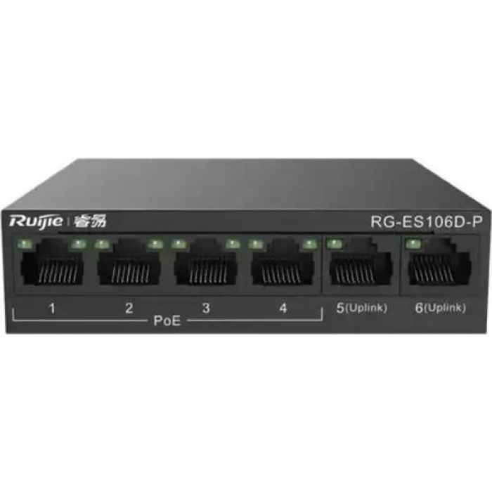 REYEE RG-ES106D-P 6 PORT 10/100 FAST TAK ÇALIŞTIR