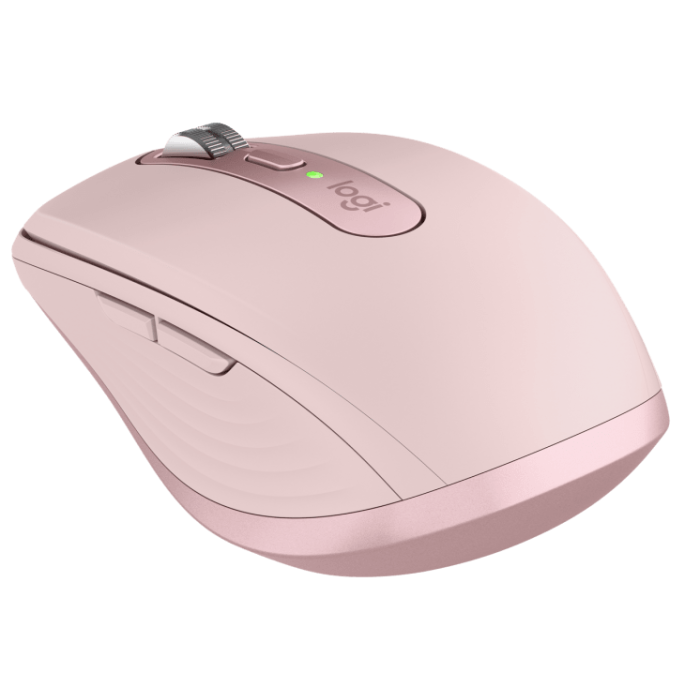 LOGITECH MX ANYWHERE 3 KOMPAKT KABLOSUZ PERFORMANS MOUSE PEMBE 910-005990