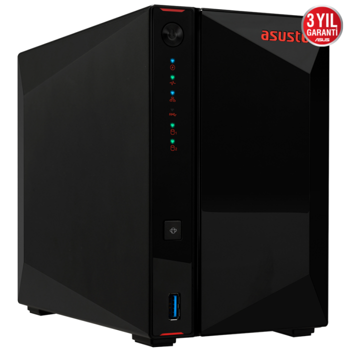 ASUSTOR AS5202T 2 YUVALI 2GB NAS DEPOLAMA ÜNİTESİ