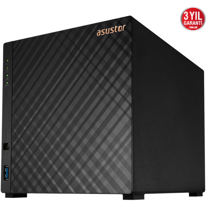 ASUSTOR AS1104T 4 YUVALI 1GB NAS DEPOLAMA ÜNİTESİ