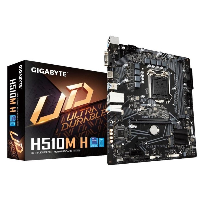 GIGABYTE H510M H 3200Mhz HDMI M.2 mATX 1200p