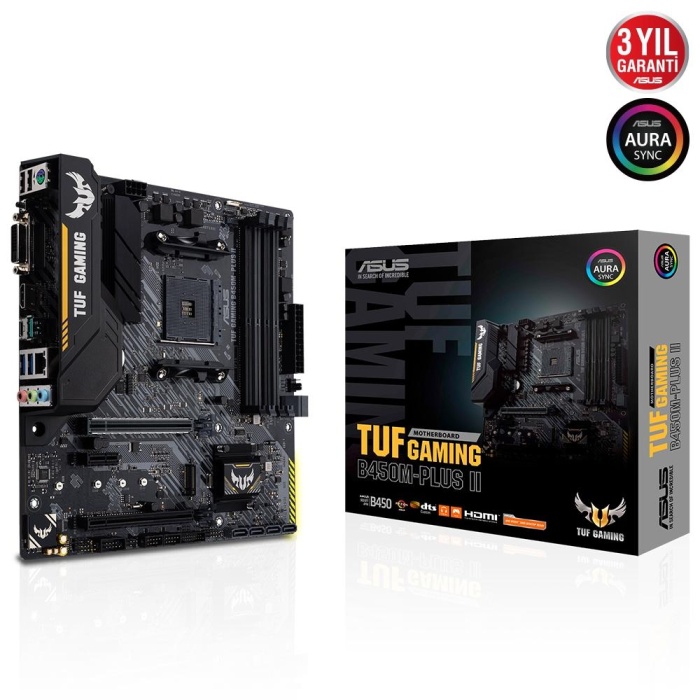 ASUS TUF GAMING B450M-PLUS II 4400 DDR4 AM4