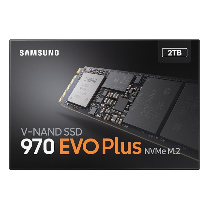 2TB SAMSUNG 970 3500/3300MB/s EVO PLUS M.2 NVMe MZ-V7S2T0BW (Resmi Distribütör Garantili)