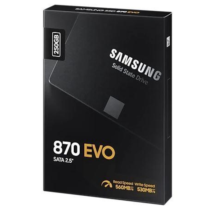 250GB SAMSUNG 870 560/530MB/s EVO MZ-77E250BW SSD