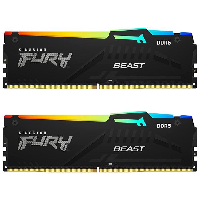 16GB KINGSTON FURY BEAST DDR5 6000MT/s CL40 KF560C40BBAK2-16