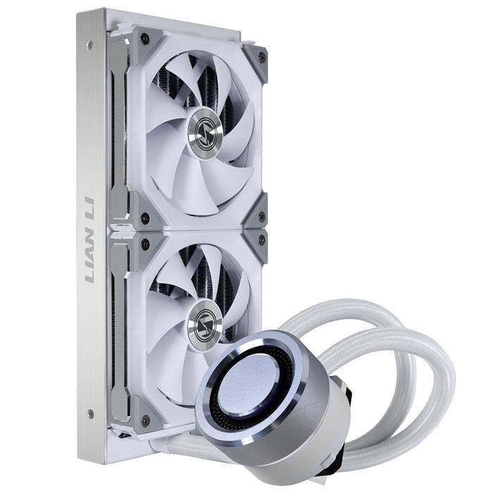 Lian Li Galahad AIO 240 UNI Fan SL Edition White 240mm RGB Beyaz İşlemci Sıvı Soğutucu