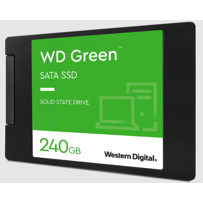 240GB WD GREEN 3D NAND 2.5 545/465MB/s WDS240G3G0A SSD