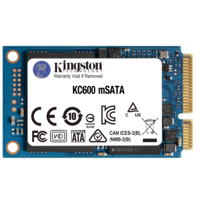 256GB KINGSTON KC600 550/500MB/s mSATA SSD SKC600MS/256G