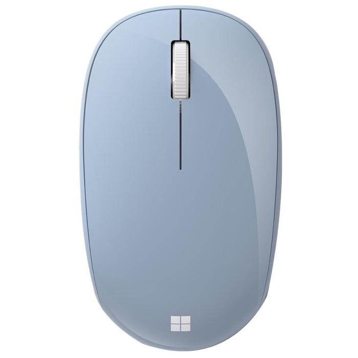 MS RJN-00019 BLUETOOTH ERGONOMİK MOUSE PASTEL MAVİ