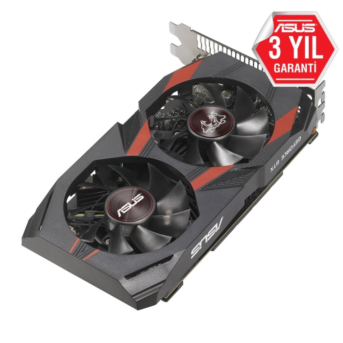 ASUS CERBERUS-GTX1050TI-O4G 4GB DDR5 HDMI DP DVI 128BİT